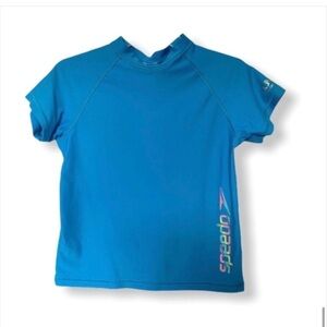 Speedo Rash guard SV50 Blue Size Kids XL